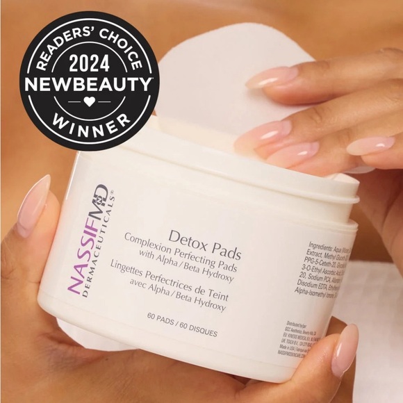 Dr Nassif (Beverly Hills Plastic Surgeon) Detox Facial Pads- NEW 60ct/Set of 2 - Picture 1 of 7